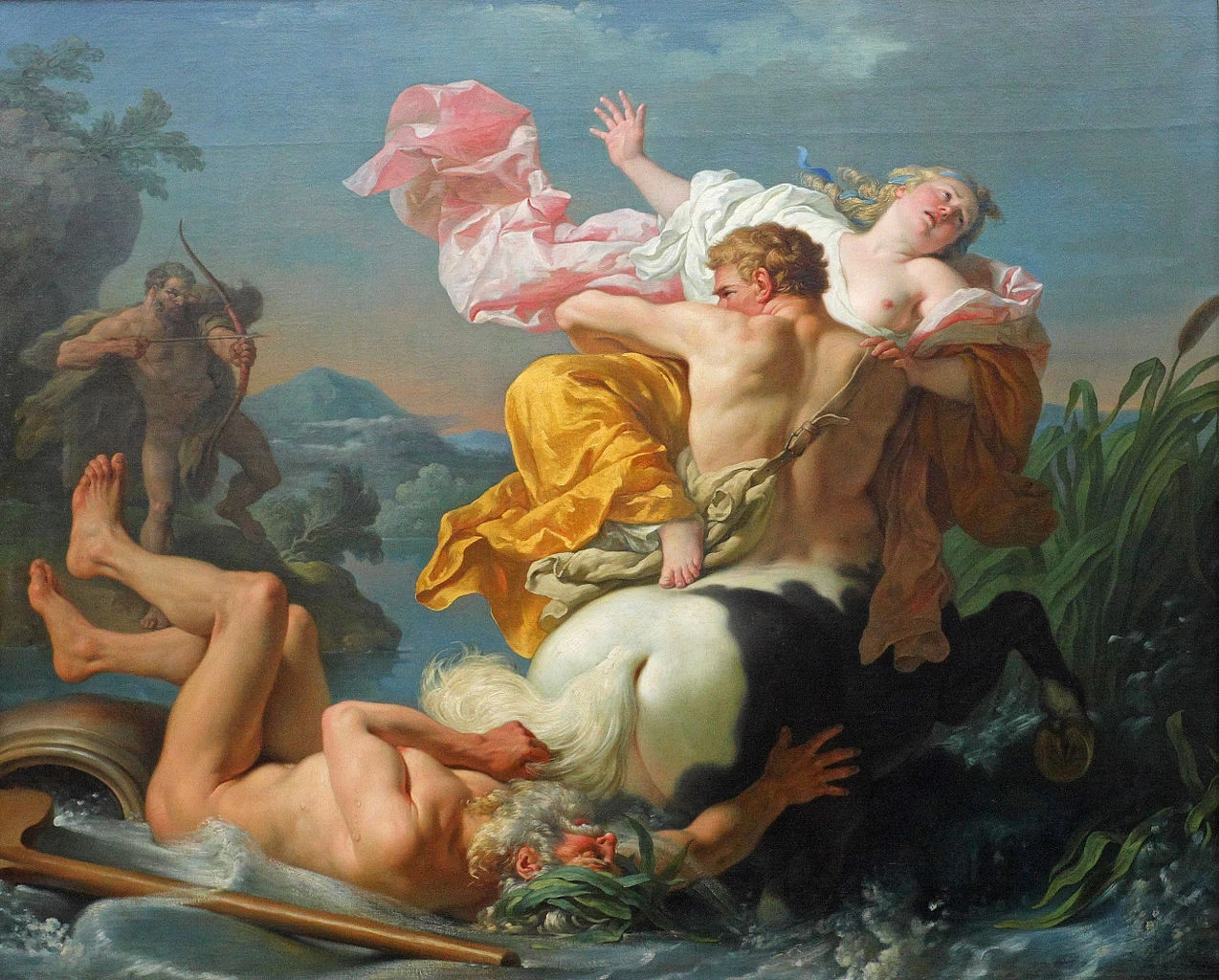 Il rapimento di Deianeira da parte del centauro Nesso - Louvre, Parigi